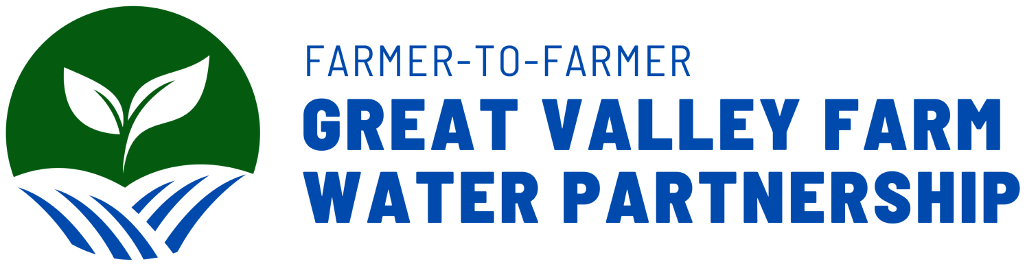 Great Valley Farm Water Partnership : Front logo.
